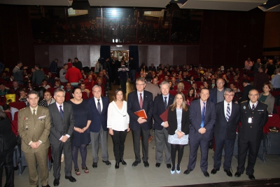 Autoridades en la inauguracin del congreso