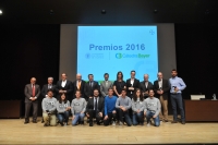 Fotografa de familia de la entrega de los premios de Ctedra Bayer Crop Science