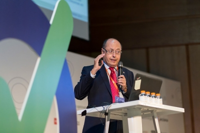 Antonio Cubero Atienza durante su intervencin en el Congreso Prevencionar