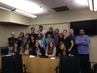 Estudiantes de la UCO junto a compaeros de la Virginia Commonwealth University