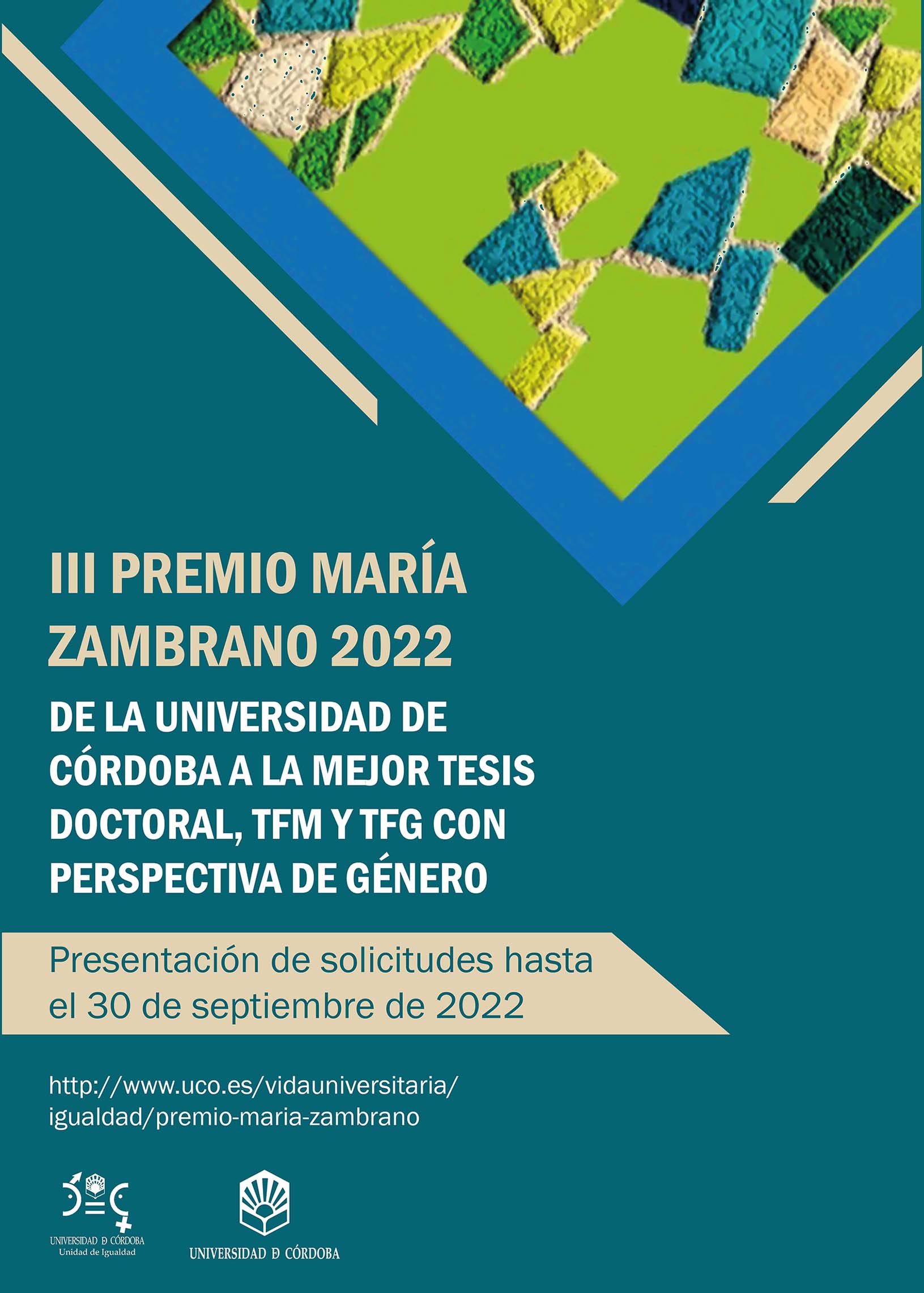 III CARTEL PREMIOS ZAMBRANO