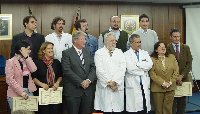 Entrega de diplomas del curso de Experto Universitario en Metodologa de la Investigacin en Ciencias de la Salud