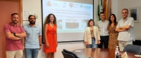 El equipo de investigación de la Universidad de Córdoba junto a los representantes de Sadeco en la reunión